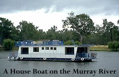 Houseboat on Murray River