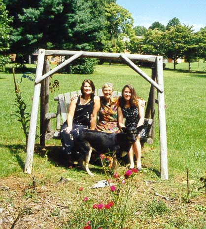 Devon, Mel, Mom B, and Karenin