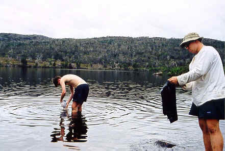 Chris and Mike at Windermere