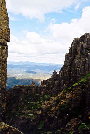 Climbing Cradle Mountain