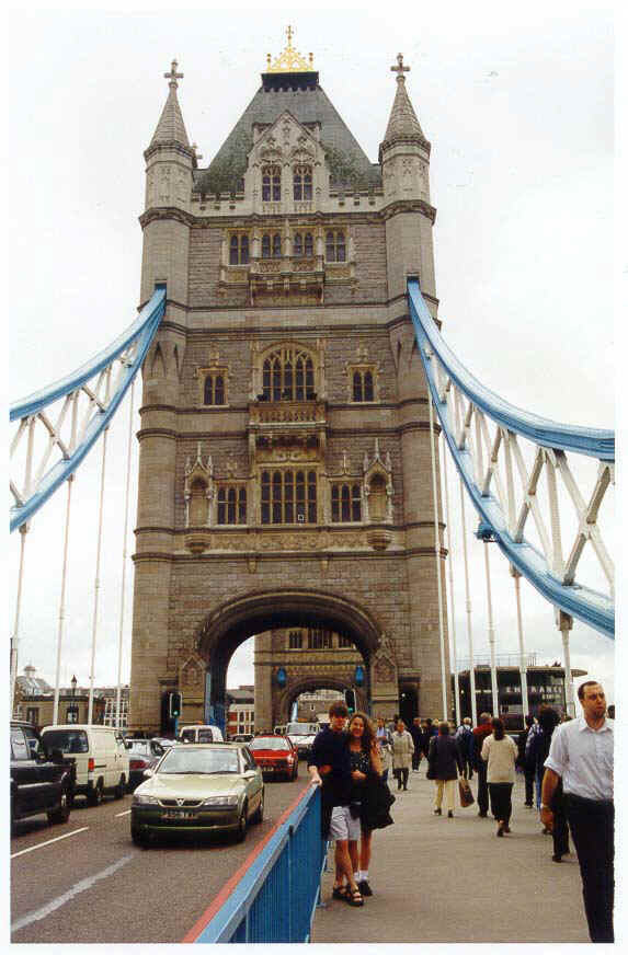 Mike and Melissa at Tower Bridge