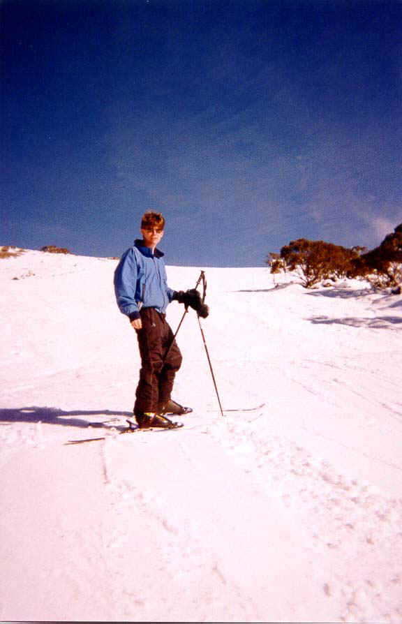 Mike on Skis