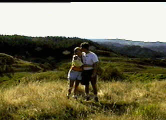 Mike and Mel at Maori Village Grounds