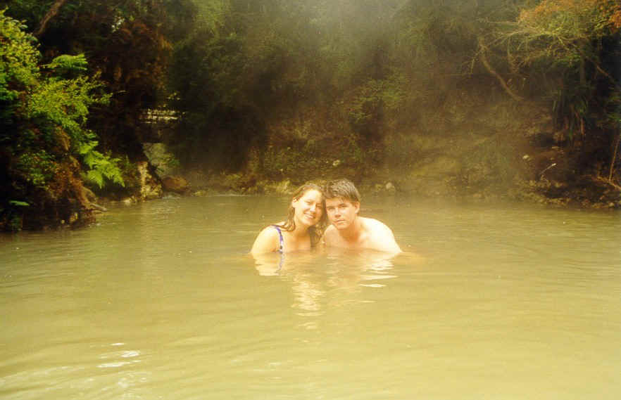 Mike and Mel in Thermal Stream