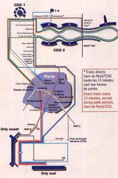 Airport map