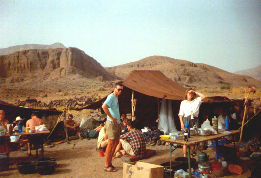 Me, at Oued Ouesteden bascamp near N'Kob