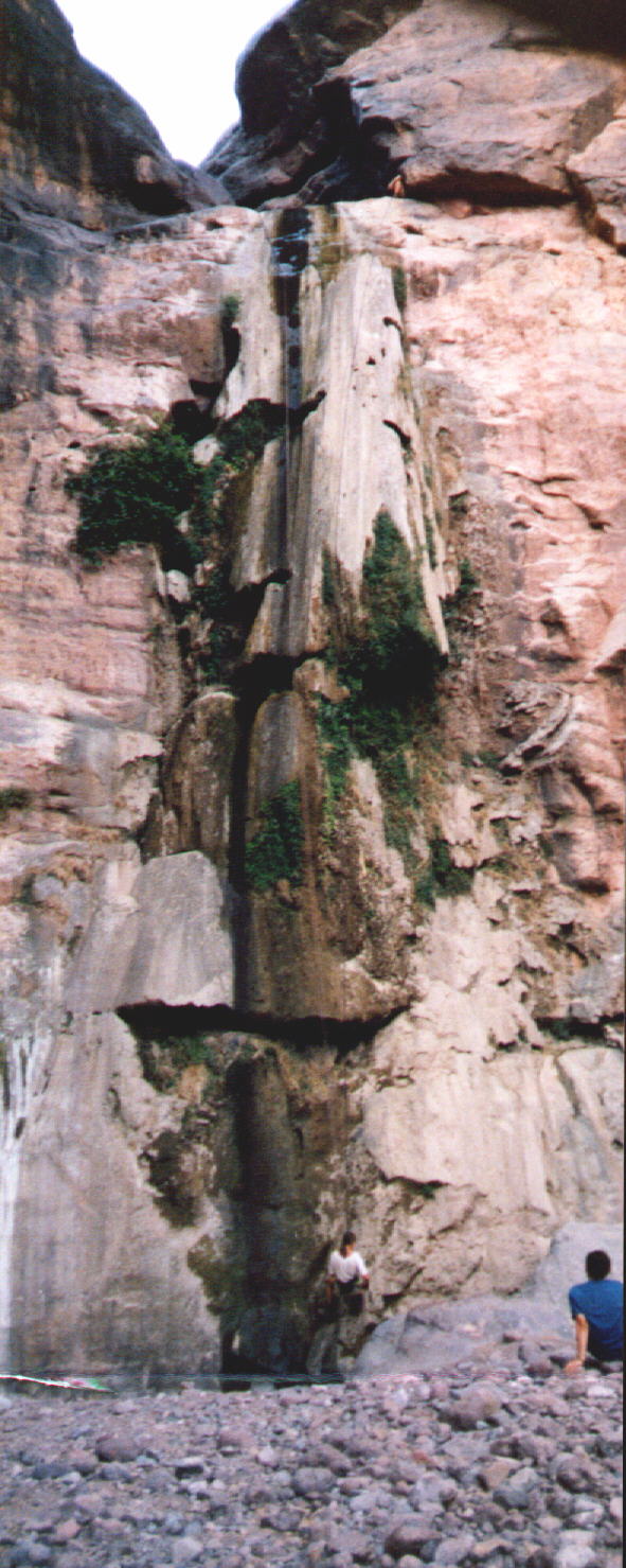 Abseil at Oued Ouesteden