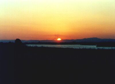 Sunset on the Zambezi