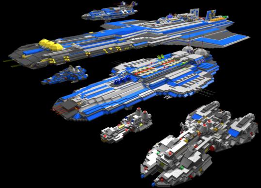 Super Captial Ship size comparison