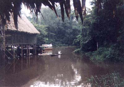 Outside of our Peruvian residence