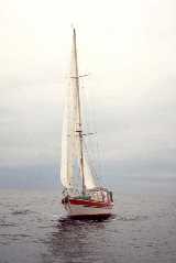 Sovereign under sail