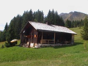 Le chalet au Diablerets