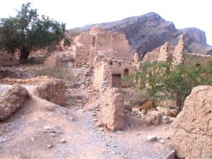 Village abandonnee de Tanuf