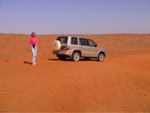 dans les dunes avec le 4x4