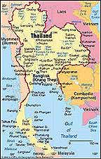 Thailand map small