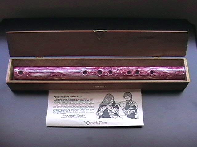 A Bill Tybring Ceramic Flute