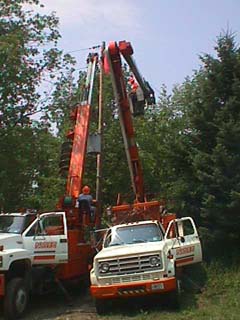 Setting the stepup transformer