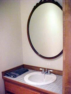 Half bath vanity