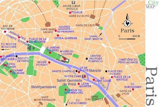 Interactive Map of Paris