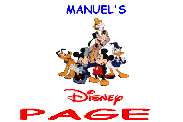 Manuel's Disney Page