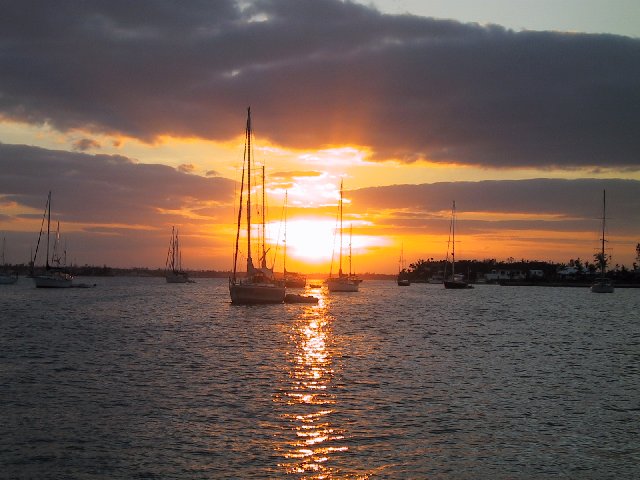 Sunset at Marsh Harbour