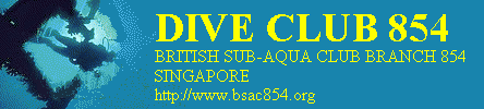 Dive Club 854 Website