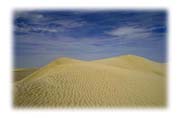 Sand Dunes Near Umm Said, Qatar