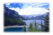 Lake Near Banff, Banff National Park, Alberta