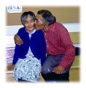 Elderly Couple, Village of Hall Beach, Baffin Island, Northwest Territories