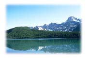 Mountain Lake, Jasper National Park, Alberta