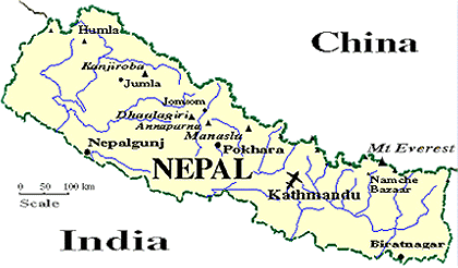 Nepal Map