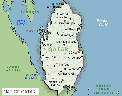 Qatar Map