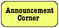 Annoucements Corner