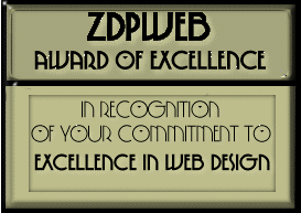 ZDPWeb Award of Excellence