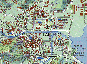 Plan de Tai Po