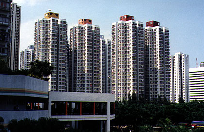 Les tours de Tai Po Centre