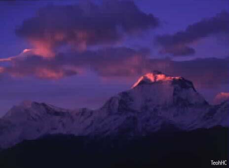 Sunrise at Poon Hill