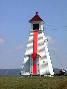 Caveau Point Rear Range Lighthouse