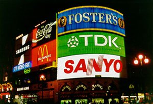 Piccadilly Circus Neon ads