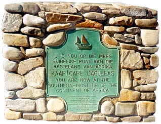 Cape Agulhas Plaque (34KB)