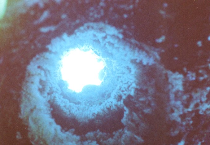 lava tube, ornated with corals