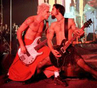 Dave and Flea at the Aladdin Theater