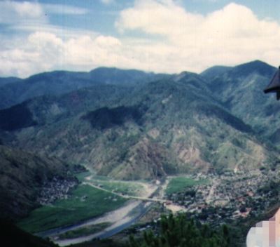 The town of Bontoc