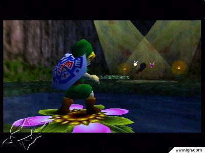 Links catches up to Skull Kid in a parallel world