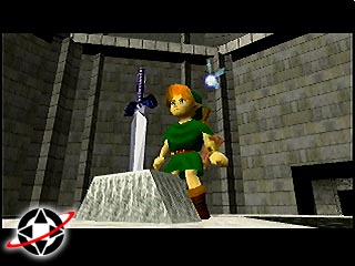 Young Link about to go 7 years into the future