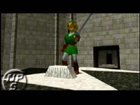 Adult Link in the Temple of Time, 7 years in the future