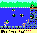 Link goes fishing