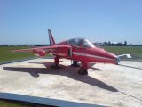 Red Arrows Gnat at Kemble