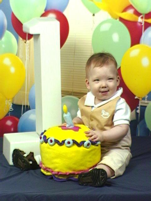 kody's 1st birthday.