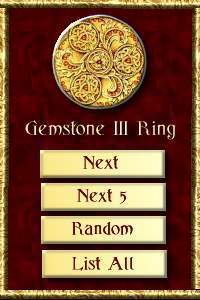 Magick Gemstone
 III Ring